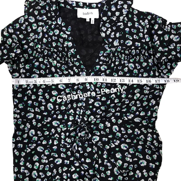 ba&sh Bowie Printed Midi Dress XS - Picture 9 of 12